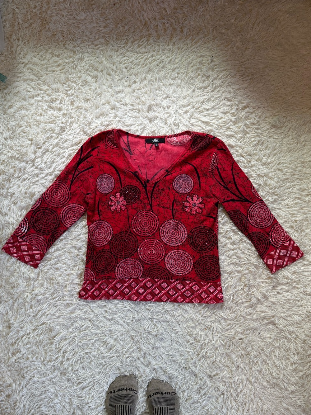 Miss Nikky Beaded Top